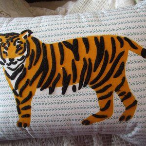 New Whim Tiger Decorative Pillow By Martha Stewart Retails for 80.00